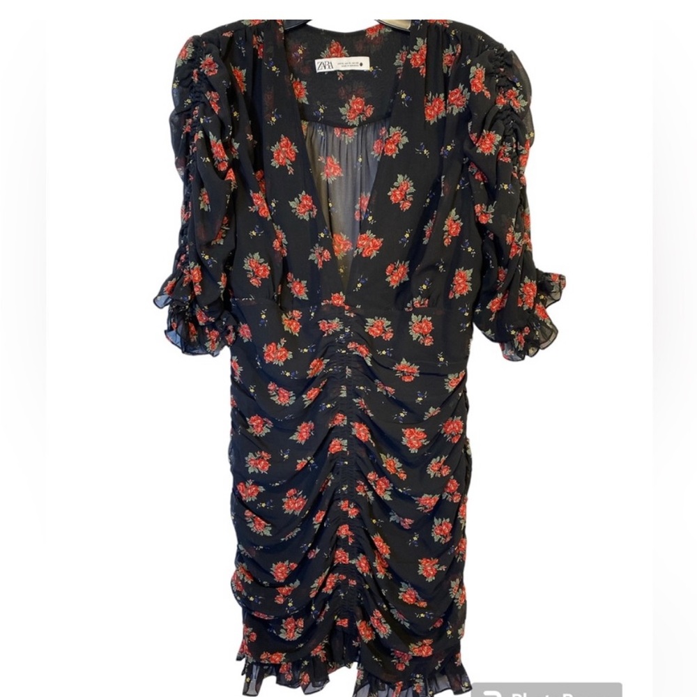 Zara Floral Mini Dress